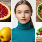 항염증 식단의 효과에 대한 연구 결과 - Here are three detailed image generation prompts in English, designed to be suitable for a 15-year-o...